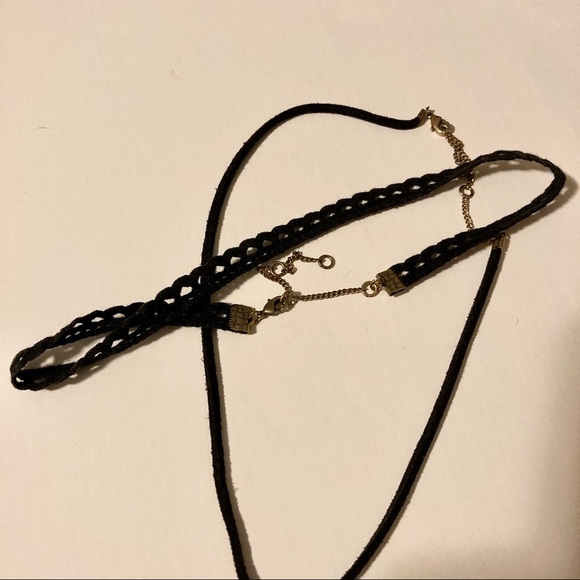 Black Choker Set - Picture 3 of 3